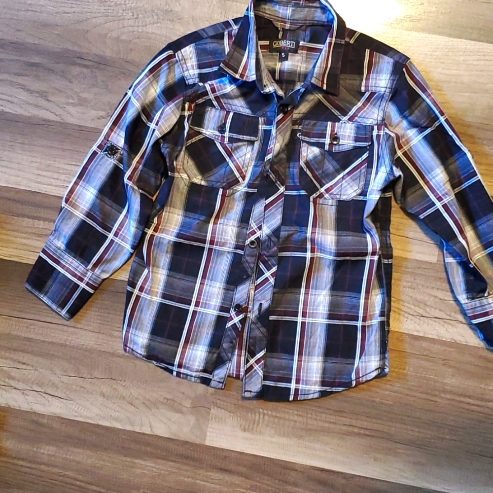 Boys Gioberti Dress Shirt Size 5